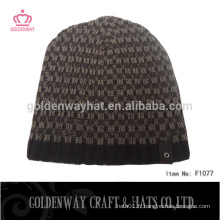 Chapeau en caoutchouc acrylique en tricot hiver design simple